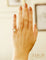 Bague 46 Bague trilogie perle fine en or jaune et diamants 58 Facettes A9886
