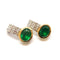 Boucles d'oreilles Boucles d'oreilles vintage émeraudes & diamants 58 Facettes