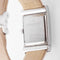 Montre Boucheron - Montre Reflet rectangulaire en acier 58 Facettes 1