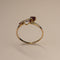 Bague 53 Bague rubis et diamants 0,04 ct en or jaune 18 carats 58 Facettes 250225