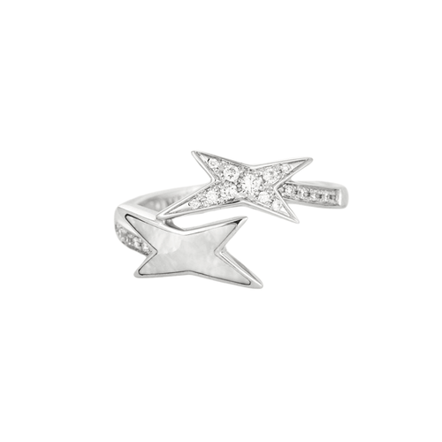 Bague 52 MAUBOUSSIN - Bague Etoile de vie or blanc diamants 58 Facettes 3131327