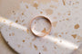 Bague 56 Alliance - Alliance lisse en or rose 18 carats 58 Facettes Ref2656