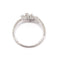 Bague 54 Bague grappe diamants or blanc 58 Facettes