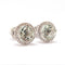 Boucles d'oreilles Boucles d'oreilles aigues-marines diamants or blanc 58 Facettes