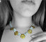 Collier Collier - Perles et marguerites en or jaune 18 carats 58 Facettes