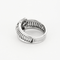 Bague 55.5 Bague en or blanc 18K, platine & diamants 58 Facettes BEA33762-1