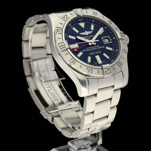 Montre Breitling Avenger II GMT - Montre automatique en acier 43 mm 58 Facettes BTL/AVG/057