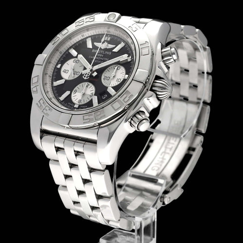 Montre Breitling Chronomat 44 AB0110 - Montre automatique acier (2013) 58 Facettes
