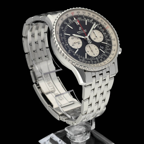 Montre Breitling Navitimer 01 AB0121 - Montre automatique 43 mm acier, boîte et papiers (2018) 58 Facettes BTL/NVT/037