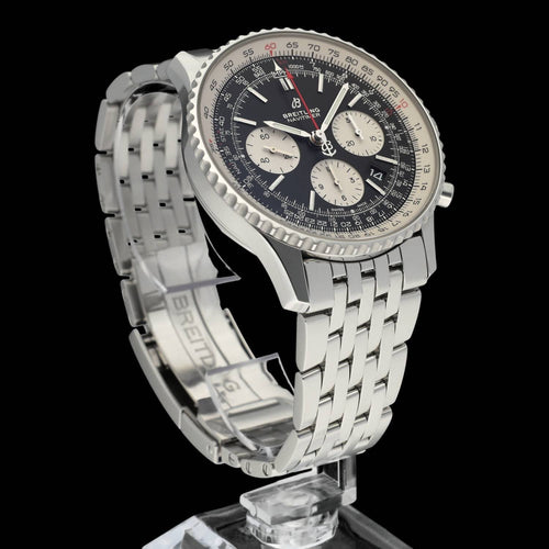 Montre Breitling Navitimer 01 AB0121 - Montre automatique 43 mm acier, boîte et papiers (2018) 58 Facettes BTL/NVT/037