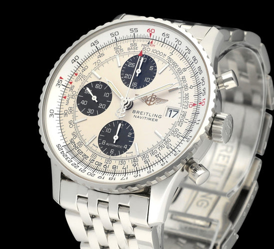 Montre Breitling Navitimer Heritage - Montre automatique acier réf. A13324 41 mm 58 Facettes BTL/NVT/039