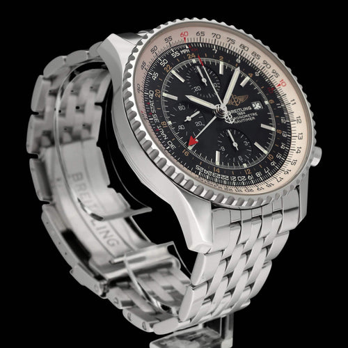 Montre Breitling Navitimer World - Montre automatique en acier A24322 58 Facettes BTL/NVT/062