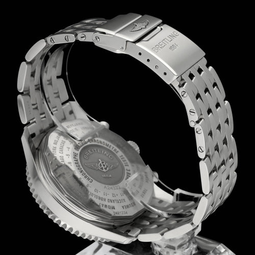 Montre Breitling Navitimer World - Montre automatique en acier A24322 58 Facettes BTL/NVT/062