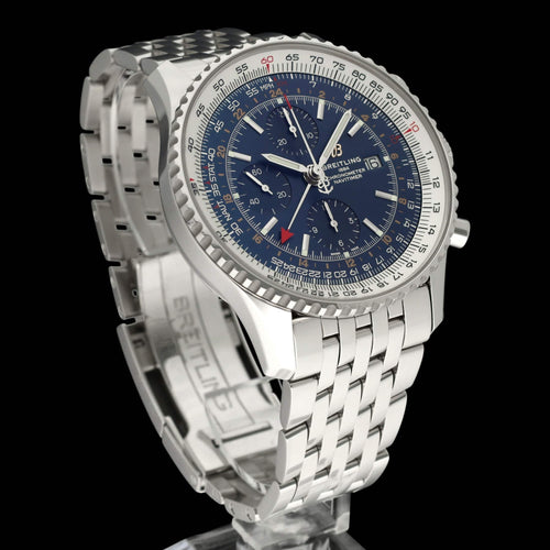 Montre Breitling Navitimer World - Montre automatique en acier 46 mm (A24322) 58 Facettes BTL/NVT/083