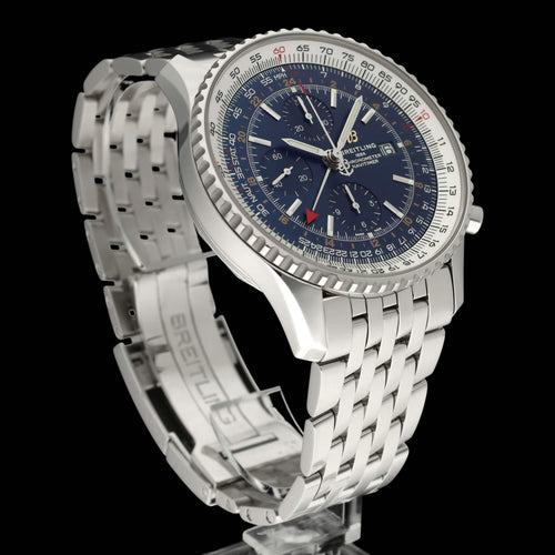 Montre Breitling Navitimer World - Montre automatique en acier 46 mm (A24322) 58 Facettes BTL/NVT/083