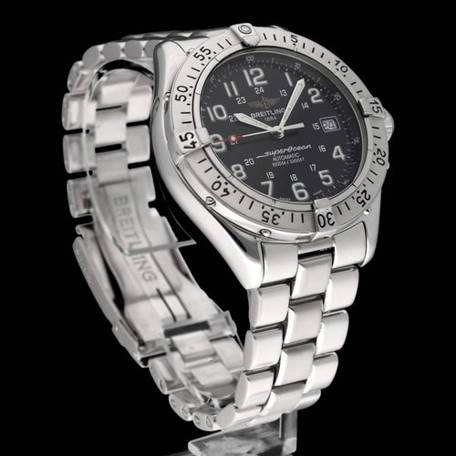 Montre Breitling Superocean - Montre automatique A17340 41 mm acier (2003) 58 Facettes BTL/SOC/095