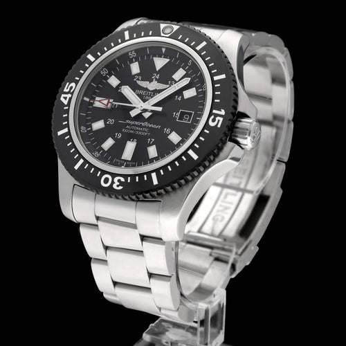 Montre Breitling Superocean 44 - Montre automatique acier réf. Y17393 (2018) 58 Facettes BTL/SOC/109