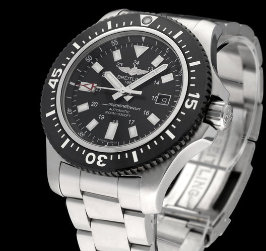 Montre Breitling Superocean 44 - Montre automatique acier réf. Y17393 (2018) 58 Facettes BTL/SOC/109