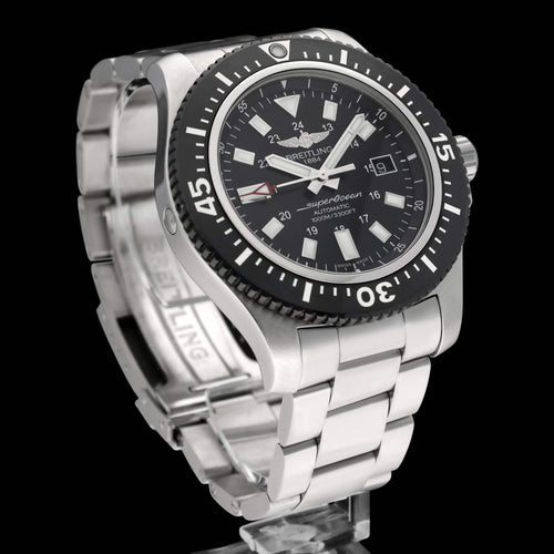 Montre Breitling Superocean 44 - Montre automatique acier réf. Y17393 (2018) 58 Facettes BTL/SOC/109