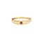 Bague 53 Bague Jonc Anglais Rubis Or Jaune 58 Facettes