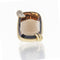 Bague 52 Pomellato Ritratto - Bague en or rose 18K, quartz fumé et diamants 58 Facettes 2.18497
