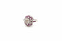 Bague 54 Bague Art déco en platine avec rubis et diamants 58 Facettes 24711