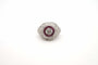 Bague 53 Bague dôme Art déco en platine, diamants et rubis 58 Facettes 24716