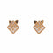 Boucles d'oreilles Roberto Coin Roman Barocco - Boucles d’oreilles en or rose 18 K et diamants 58 Facettes 2.19363