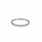 Bague 56.5 Bague Alliance Américaine Diamants 0,82 carat 58 Facettes AA 1712