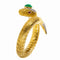 Bracelet David Webb - Bracelet serpent en or jaune 18 K et platine avec diamants 58 Facettes 2.18227