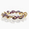 Bracelet Pomellato Catene - Bracelet en or rose 18 K et saphirs de couleurs 58 Facettes 2.19208