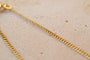 Gourmette enfant maille gourmette en or jaune, blanc et rose 18 carats 58 Facettes Ref.2753