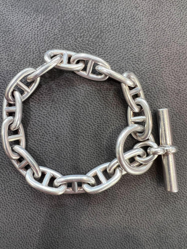 Bracelet Hermès - Bracelet Chaîne d'Ancre moyen modèle 58 Facettes
