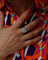 Bague 59 Bague Marguerite 1950 en or blanc et diamants 58 Facettes C2091