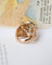 Bague 52 Bague dôme « Constellation » en or rose et diamants 58 Facettes C2188