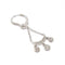 Boucles d'oreilles Boucles d'oreilles attrape rêves diamants or blanc 58 Facettes