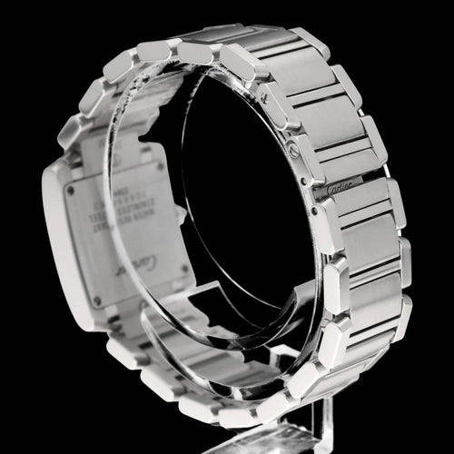 Montre Cartier Tank Française - Montre quartz en acier, 2009, boîte et papiers 58 Facettes