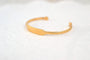 Bracelet Bracelet jonc bébé en or jaune 18 carats 58 Facettes 3329