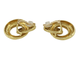 Boucles d'oreilles BOUCHERON - Clips d'oreilles Or Jaune, Platine et Diamants 58 Facettes