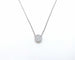 Collier Magic - Collier point de lumière en or blanc avec diamants 58 Facettes 5632