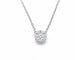 Collier Magic - Collier point de lumière en or blanc avec diamants 58 Facettes 5632