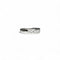 Bague 54 Demi-alliance - Bague en or blanc 18k sertie de diamants 58 Facettes