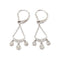Boucles d'oreilles Boucles d'oreilles attrape rêves diamants or blanc 58 Facettes