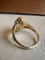 Bague 51 Bague navette ancienne en or jaune 18K et diamants 58 Facettes