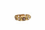 Bracelet Bracelet ancien en or jaune 18K améthystes et turquoises 58 Facettes REF2224-24
