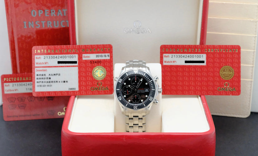 Montre Omega Seamaster Diver 300 M - Montre automatique acier 41,5 mm (2010) 58 Facettes OMG/SEA/311