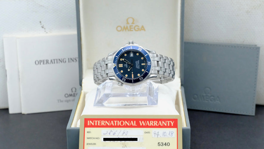 Montre Omega Seamaster - Montre Diver 300 M 2561.80.00 (1994) 58 Facettes OMG/SEA/314