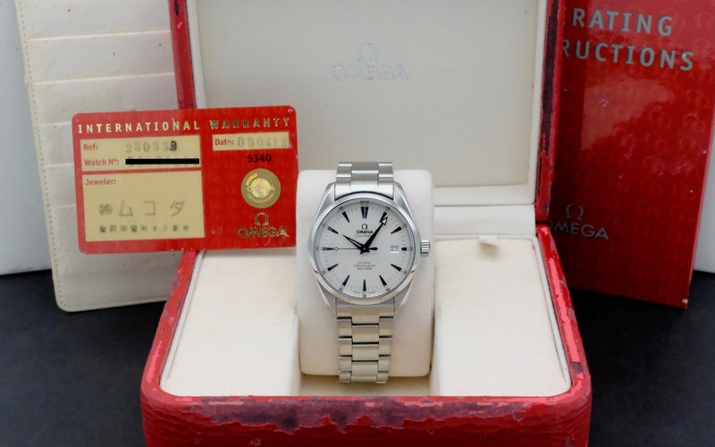 Montre Omega Seamaster Aqua Terra Co-Axial - Montre acier réf. 2503.33.00 (2012) 58 Facettes OMG/SEA/324
