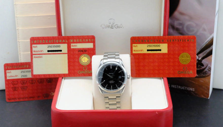 Montre Omega Seamaster Aqua Terra - Montre automatique réf. 2503.50.00 (2007) 58 Facettes