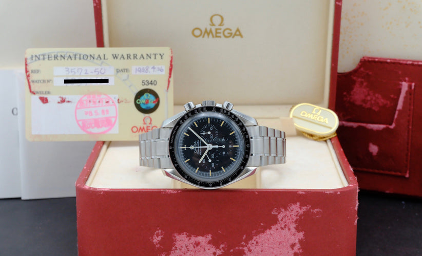 Montre Omega Speedmaster Professional Moonwatch - Montre 3572.50.00 42 mm acier 58 Facettes OMG/SPP/075